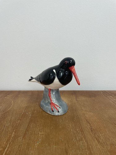 Quail ceramics oystercatcher - ceramics,