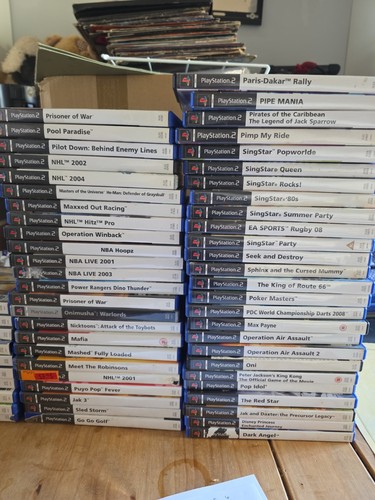 Bundle ps2 games - of, 62