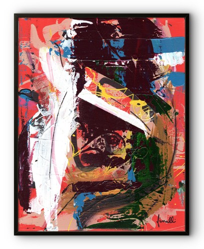 Bold color modern abstract - bold,