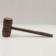 Vintage Wooden Gavel For Judge Auctioneer Lawyer Court