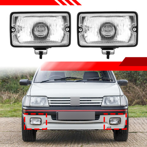 Front fog light - light, spotlight