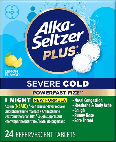 Alka seltzer plus severe - plus,