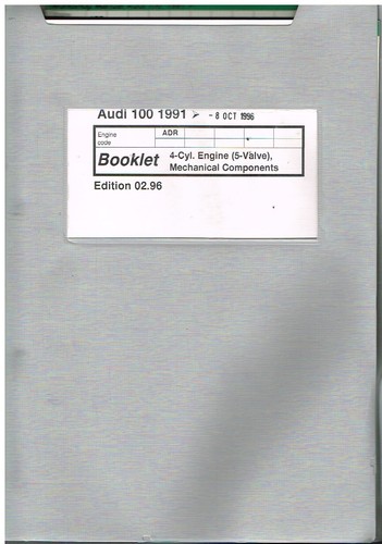 Audi 100 20v code - 20v,