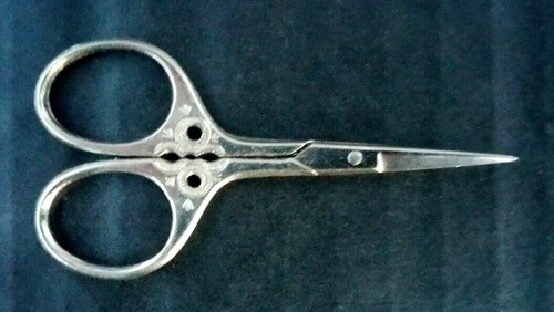 Vintage buttonhole siccors - buttonhole,
