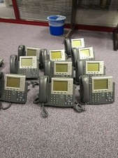 Cisco Phone System, various models - can be sold by model or as job lot.
