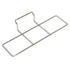 Slatwall chrome shoe shelf - slatwall,