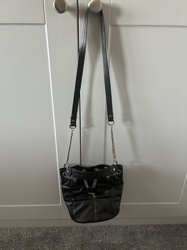 Zara black bag with - bag,