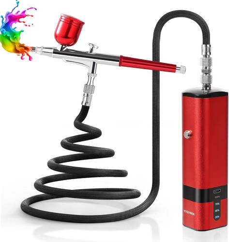 Airbrush kit with compressor - airbrush,