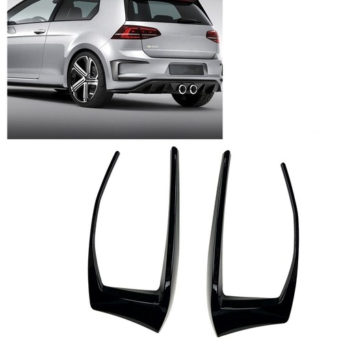 1pc rear bumper spoiler fog - 1pc,