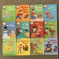 12 Books Biff Chip And Kipper Levels Stage 2-3 Oxford Reading Tree Phonics