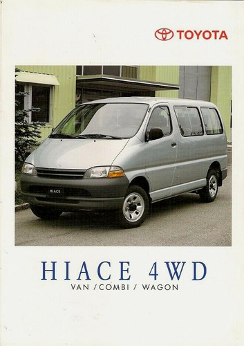 Toyota hiace 4wd 1996 1997 - toyota,