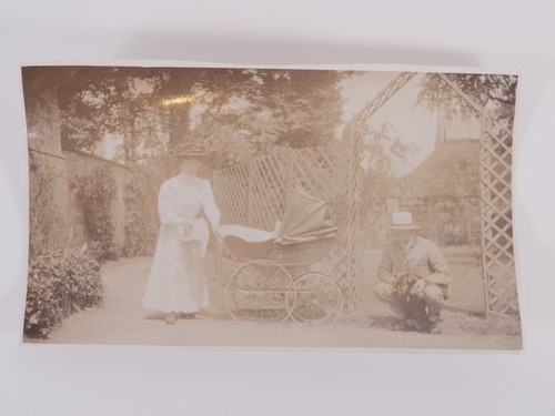 C1905 edwardian family baby - c1905,