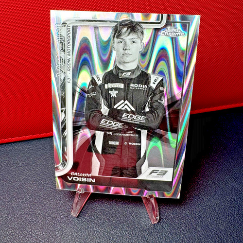 2025 topps chrome black - chrome, f1