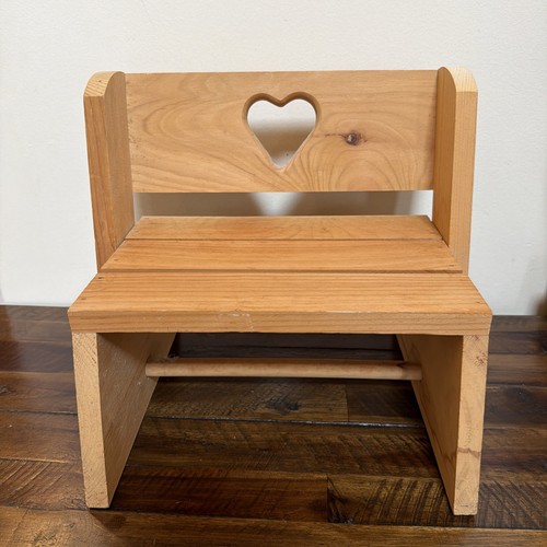 Child small wooden heart - child’s,