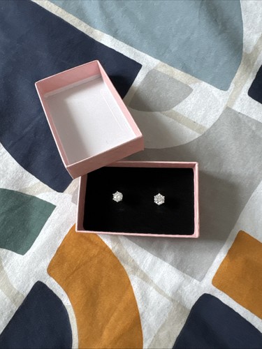 1ct lab grown diamond - diamond, earrings