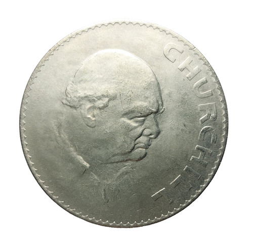 1965 churchill crown coin - churchill,