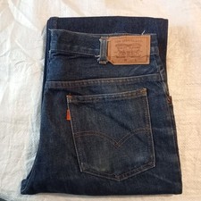 Vintage Levi's 649 dark blue denim jeans. mens 34" x 34"