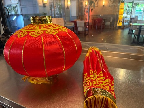 Chinese traditional red