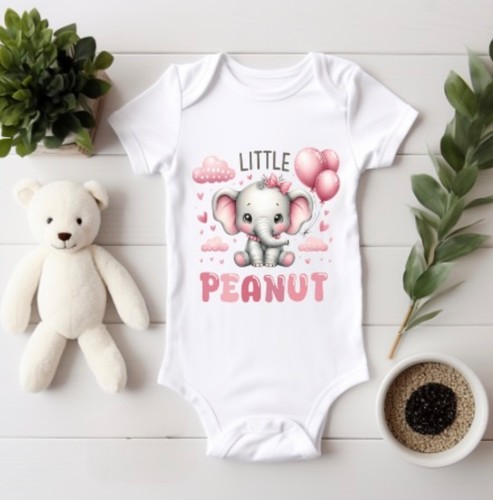 Baby girl elephant peanut - peanut, vest