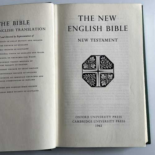 The new english bible - new,