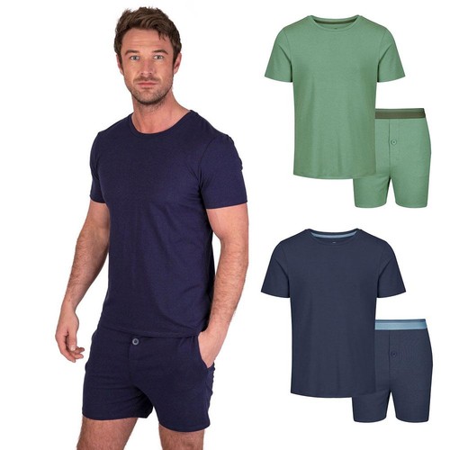 Mens pyjama set shirt - set, t-shirt