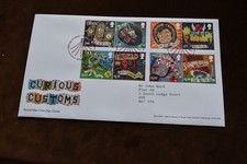 2019 First Day Cover, Curious Customs, Maypole p/m