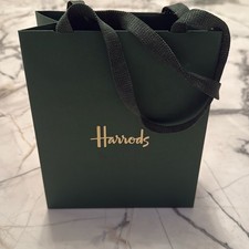 HARRODS Green Gift Bag