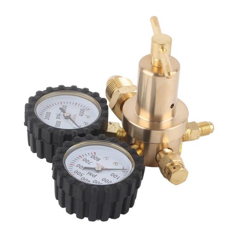 Nitrogen regulator dual gauge - regulator,