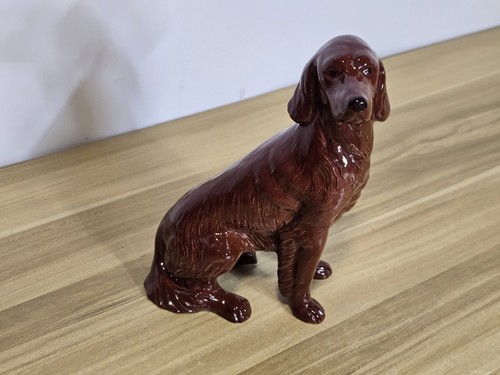 Kingston pottery irish setter - irish,