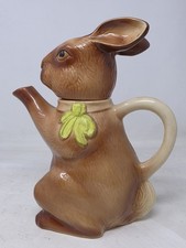 Tony Wood Brown Rabbit Teapot -  Novelty Teapot