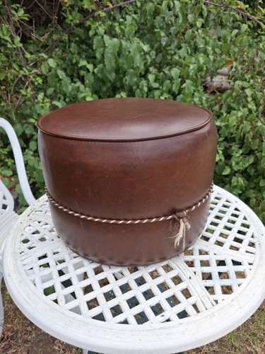 Vintage round brown - vintage,