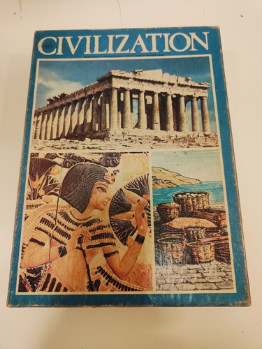 Civilization game vintage 1982 - civilization,