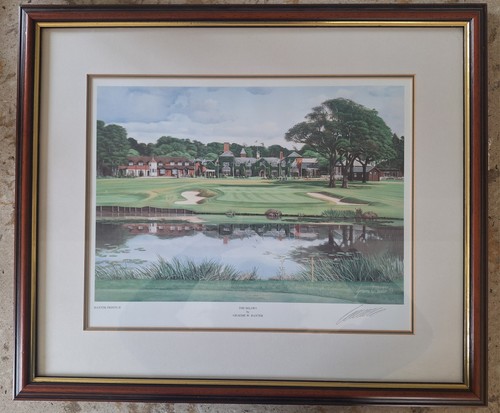 The belfry framed print of - framed,