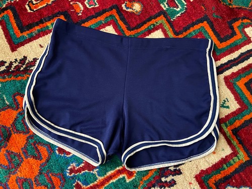 Vintage 1970s navy white - vintage,