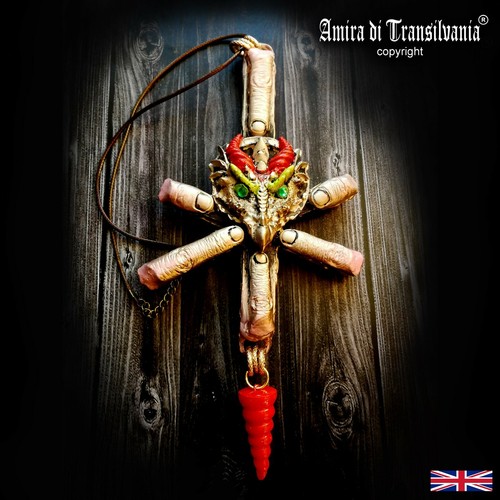 Antichrist gothic cross - antichrist,