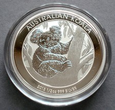 2013 Australian Koala 1/2 oz 1/2oz  .999 Silver Bullion Coin