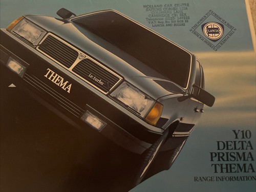 The lancia delta y10 - lancia,