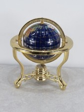 9" Blue Ocean Gold 3 Leg Table
