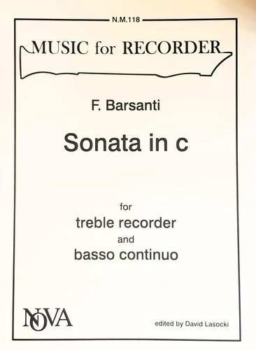Sonata for treble - sonata, in