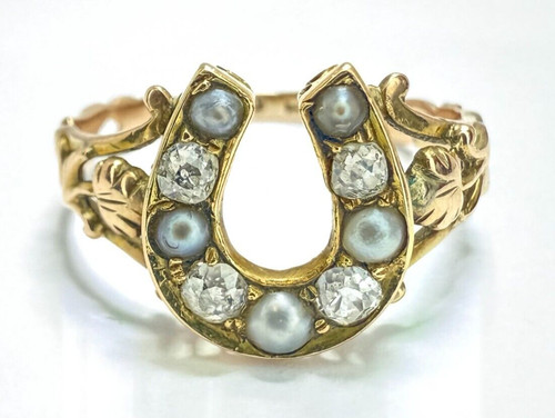 Antique murrle bennet co - antique, 9ct