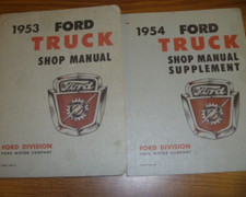 1953 1954 ford series pickup - 1953-1954,