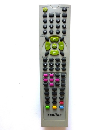 Proline dvd combi remote - tv/dvd,