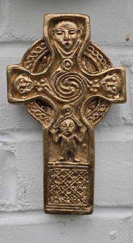 Celtic cross wall hanging - celtic,