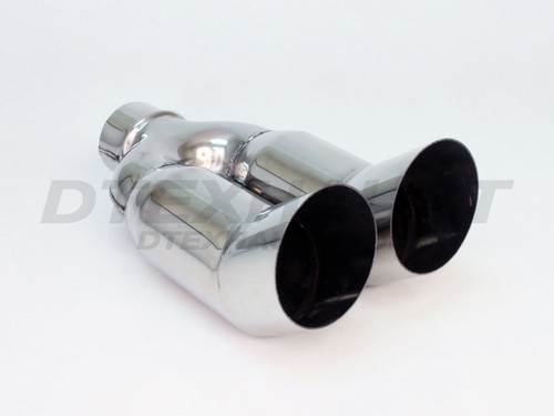 Stainless steel exhaust dtm - stainless,
