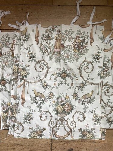 Vintage toile jouy cotton - vintage, de
