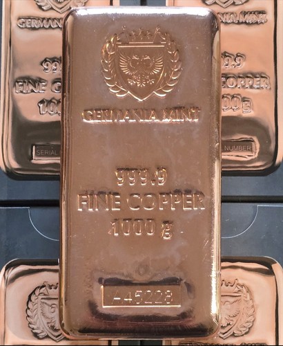 Fine copper 999 bar - 999.9,