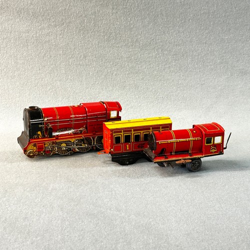 Vintage tinplate clockwork - tinplate,