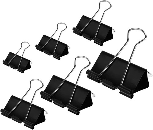 100 pack binder clips - 100,