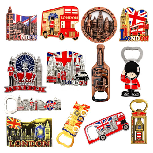 London fridge magnets souvenir - london,