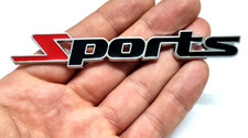 Sports 3D Metal Car Badge